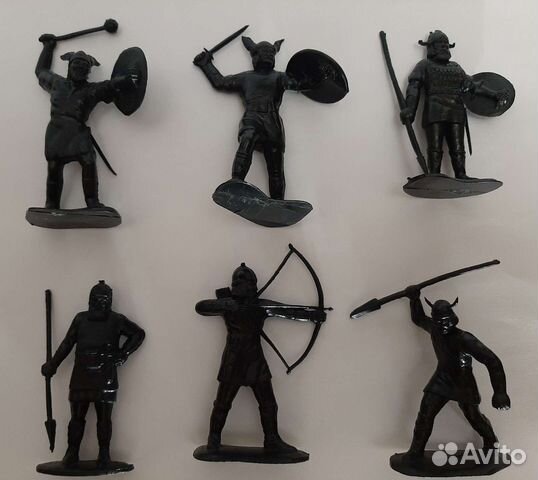 Солдатики СССР викинги норманны