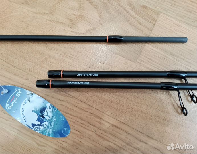 Спиннинг BoyaBy Golden 2,1м два хлыста 4-17/5-23 г