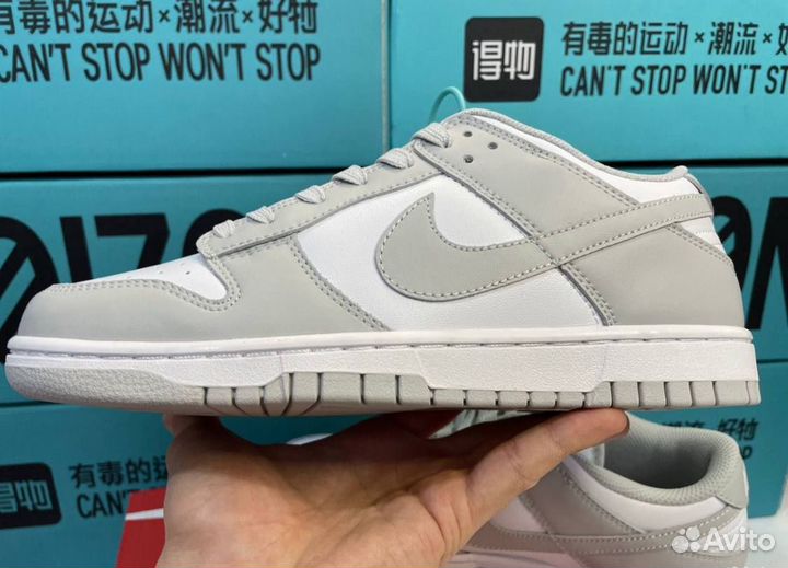 Кроссовки Nike SB Dunk Grey Fog