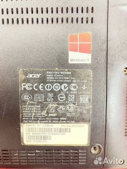 Ноутбук Acer aspire v5