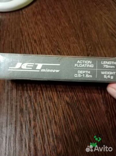 Воблеры Scorana JET minnow 75F. 75mm 5.4g