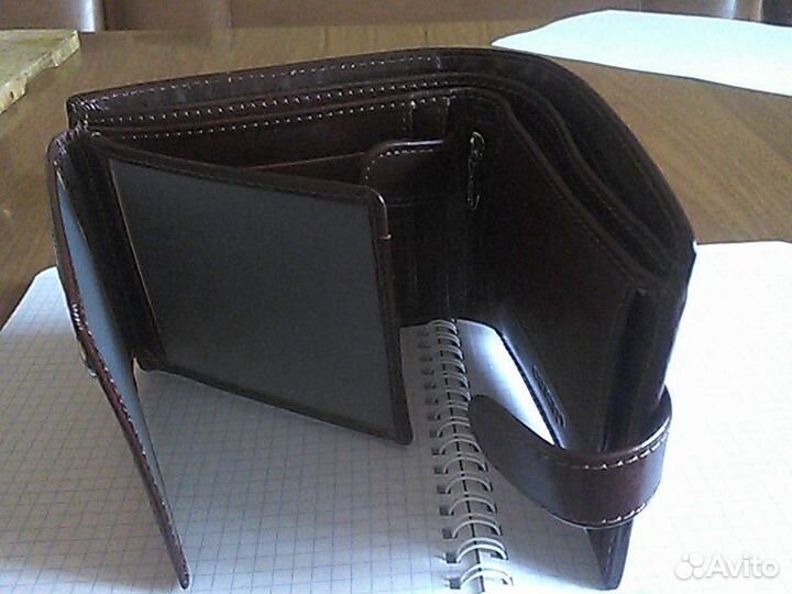 Бумажник из натуральной кожи