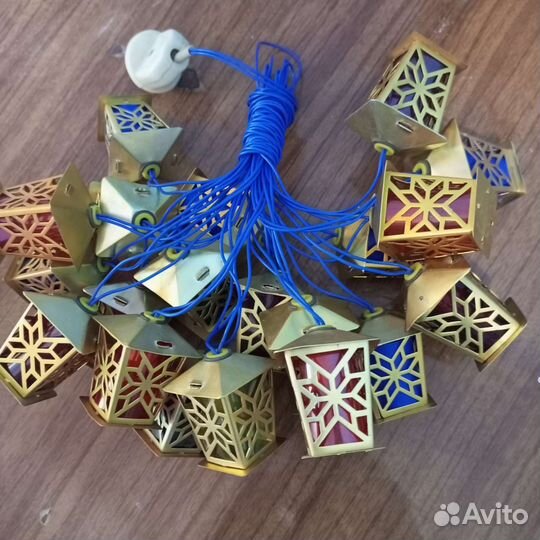 Елочная гирлянда СССР 