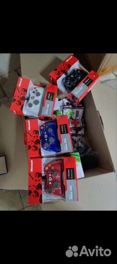 Джойстик Xbox 360 пк проводной