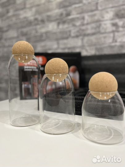 Набор баночек для специй