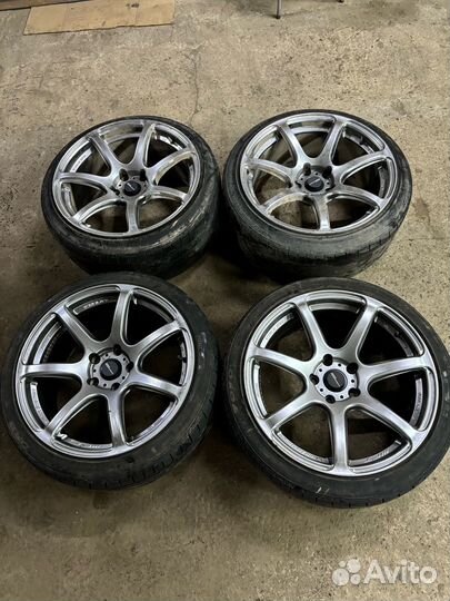 Литые диски r18 5x114 3 work