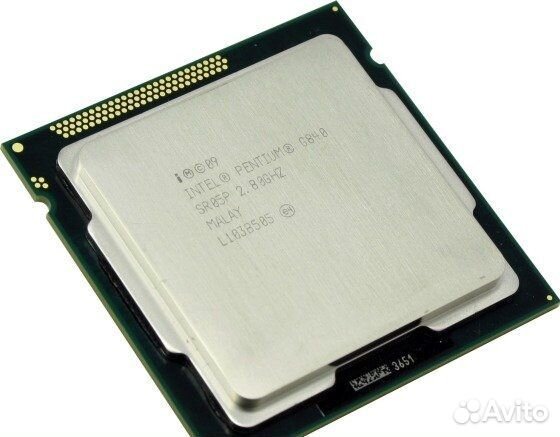 Процессор intel сокет-1155 pentium G840 2core
