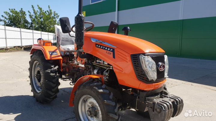 Мини-трактор КЕНТАВР Т-244 PRO Paddy, 2024