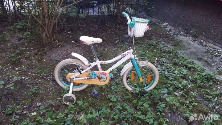 Детский трехколесный велосипед бу