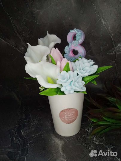 Букет из мыла в наличии