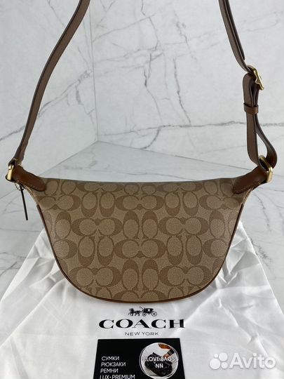 Сумка бананка Coach Коуч