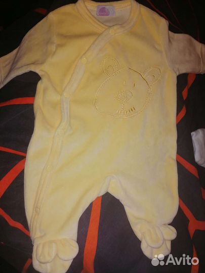Детские вещи пакетом на совсем маленьких