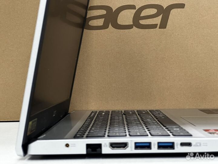 Новый ноутбук acer Ryzen 7 5700U SSD-512 Gb nwme
