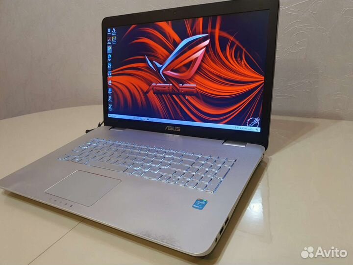 Игровой ноутбук Asus N751jk