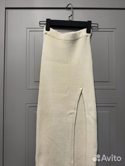 Юбка трикотажная длинная