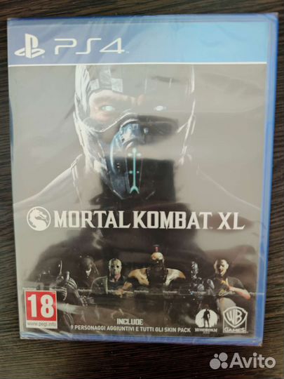 Игра Mortal Kombat XL для PS4 на русском, новая