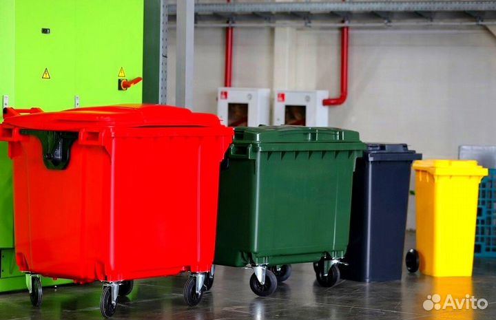 Пластиковый контейнер 1100л. Арт. 14610