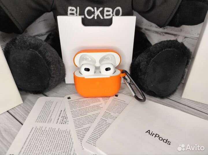 Airpods 3 (эксклюзивная версия) + чехол и доставка