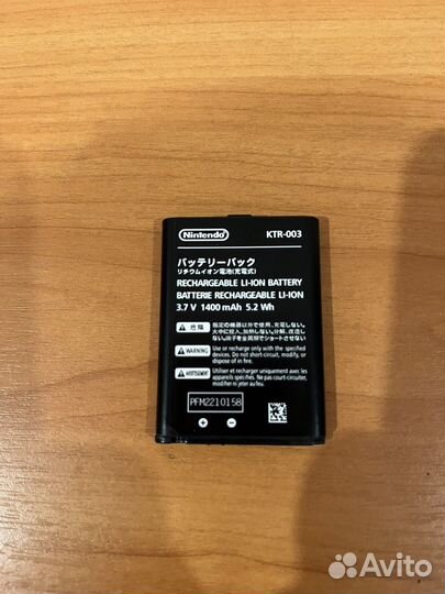 Nintendo 3ds аккумулятор