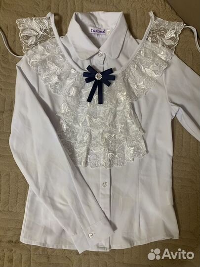 Школьная блузка для девочки