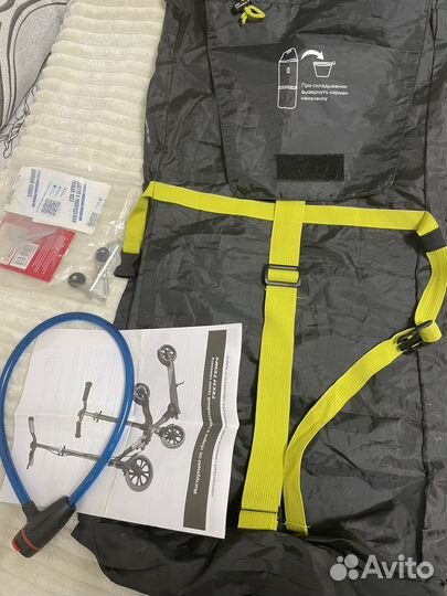 Самокат детский двухколесный бу