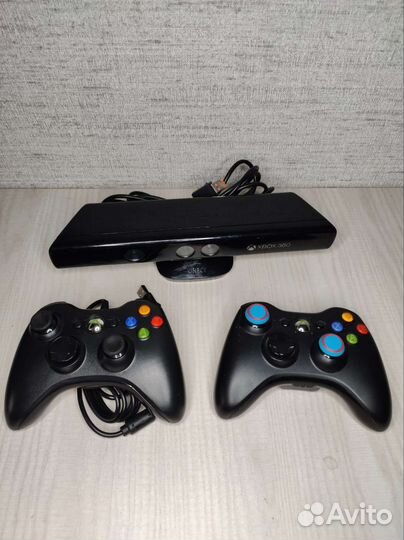 Xbox 360E 250Gb kinect 2геймпада 37игр