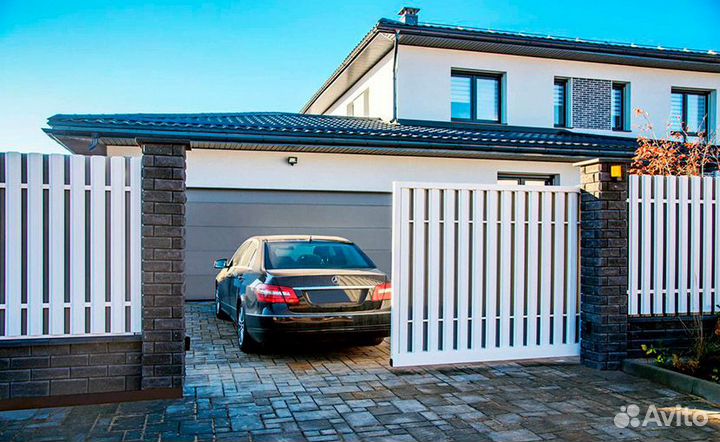 Ворота гаражные Алютех