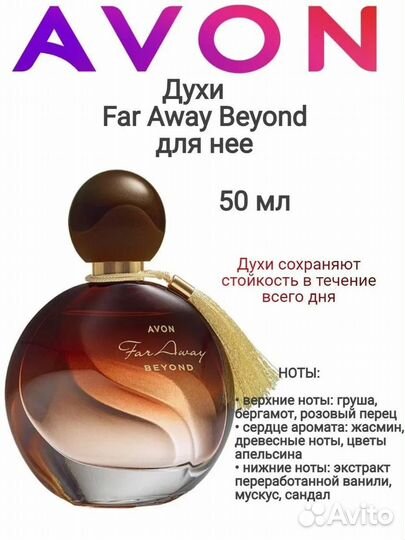 Парфюмерная вода avon faberlic