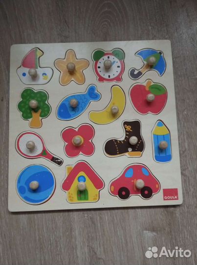 Деревянные пазлы