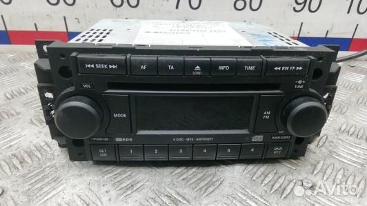Магнитола dodge caliber (AVN03I401)