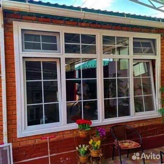 Пластиковое окно новое с установкой