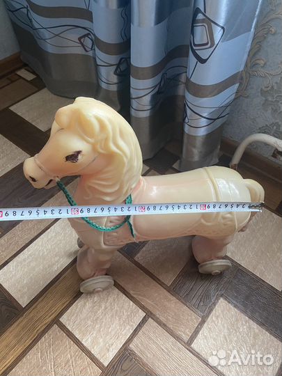 Конь качалка ссср, пластик