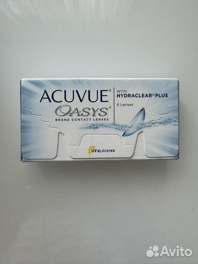 Линзы контактные acuvue oasys -2.25 и -1,75