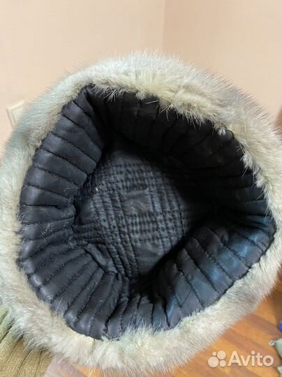 Мужская шапка норковая