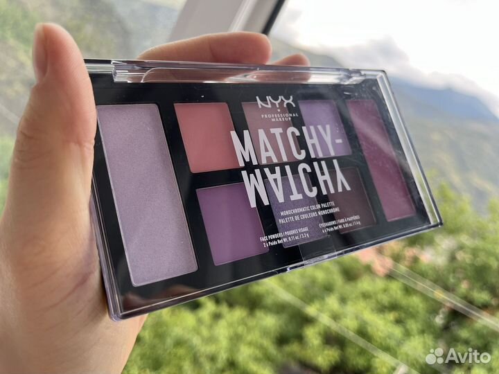 Палетка теней Nyx matchy