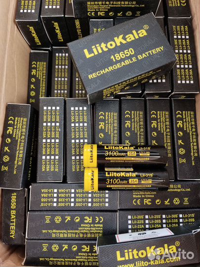 Аккумулятор 18650 LiitoKala 3100mAh 3,7V