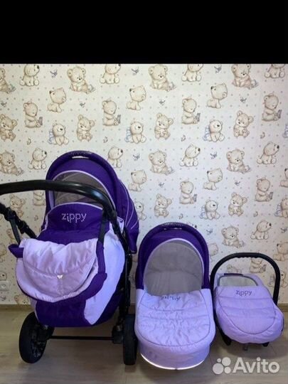 Коляска zippy 3 в 1