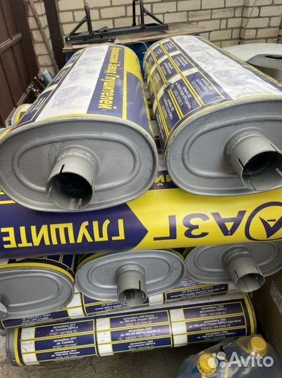 Глушитель на Газель