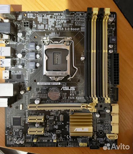 Материнская Плата asus LGA1150 B85 B85M-G 4xDDR3
