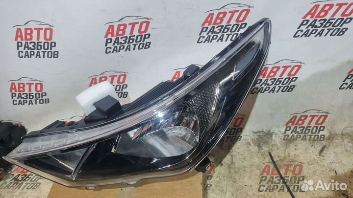 Фара левая Hyundai Solaris 2 рестайлинг