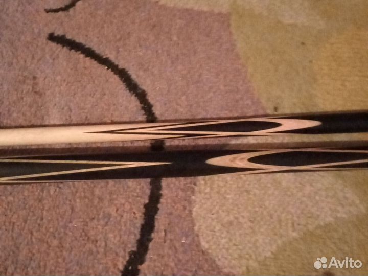 Бильярдный кий эбен граб