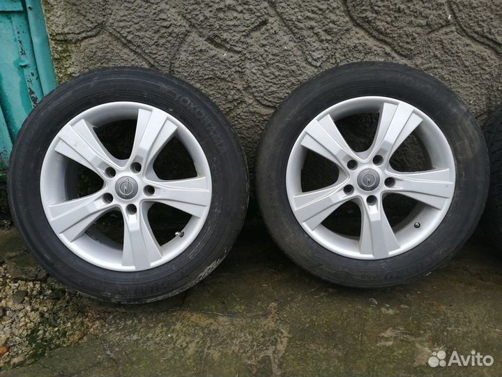 Литые диски Opel r16 5х115