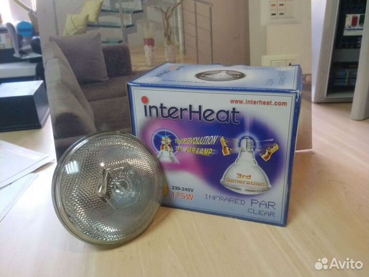 Лампа инфракрасная 175 Вт InterHeat