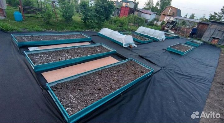 Грядка оцинкованная 1м х 1м х 32см