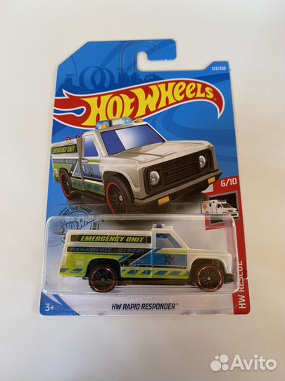 Hot wheels Rapid Responder / HW Rescue
