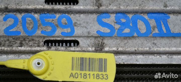 Интеркулер Volvo хс70 II 2.4TDI