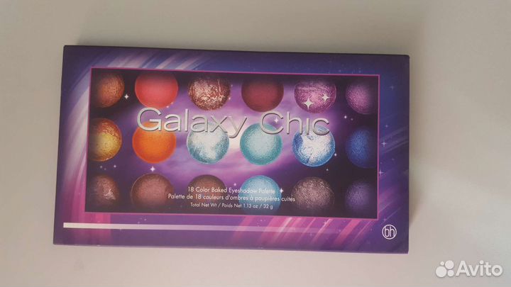 Тени bh cosmetics Galaxy Chic