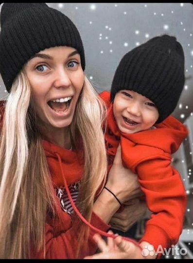 Шапка вязанная шерстяная