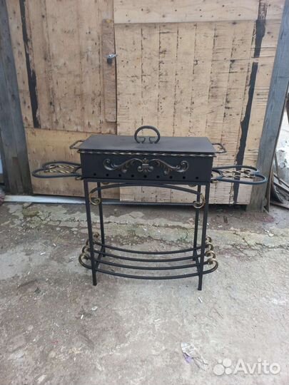 Кованый мангал Килиманджаро, сталь 6 мм