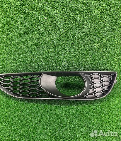 Накладка противотуманки левая audi Q7 12-15 (S-lin